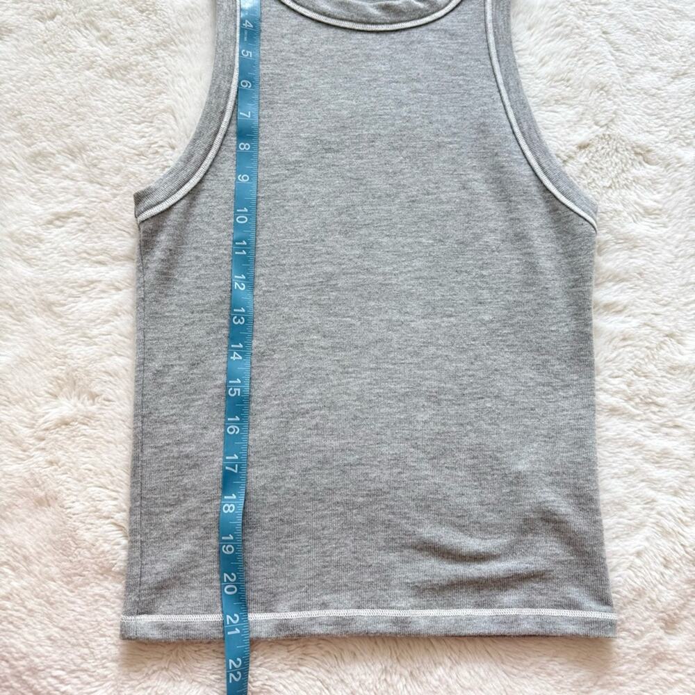 LUSH women tank grey top size S - Picture 5 of 7